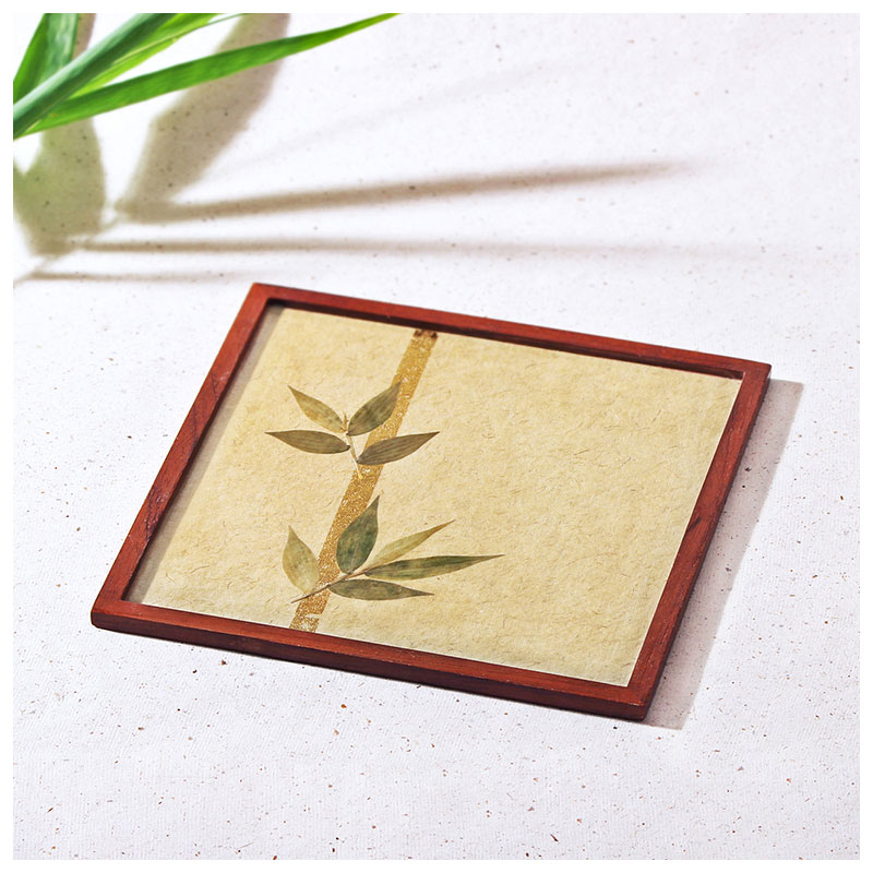 Read more about the article Dish Coaster in Red Cedar wood – (21 x 21 cm)